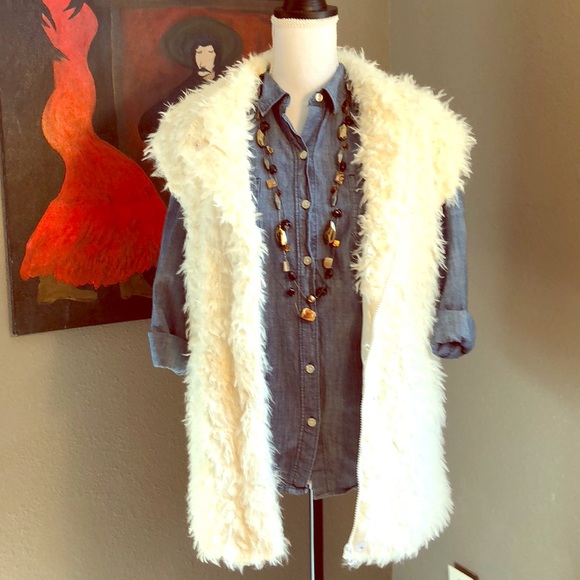 Jackets & Blazers - Faux Fur Vest